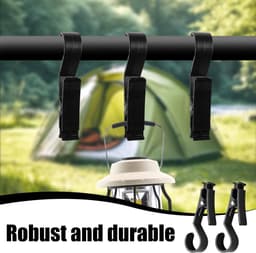 8 stuks wasknijpers - tentdak - tentclips - lichthaken - laarzenklem - campingtent - haken - outdoor - handdoeken - clips - theedoeken voor camping en outdoor accessoires — thumbnail 4