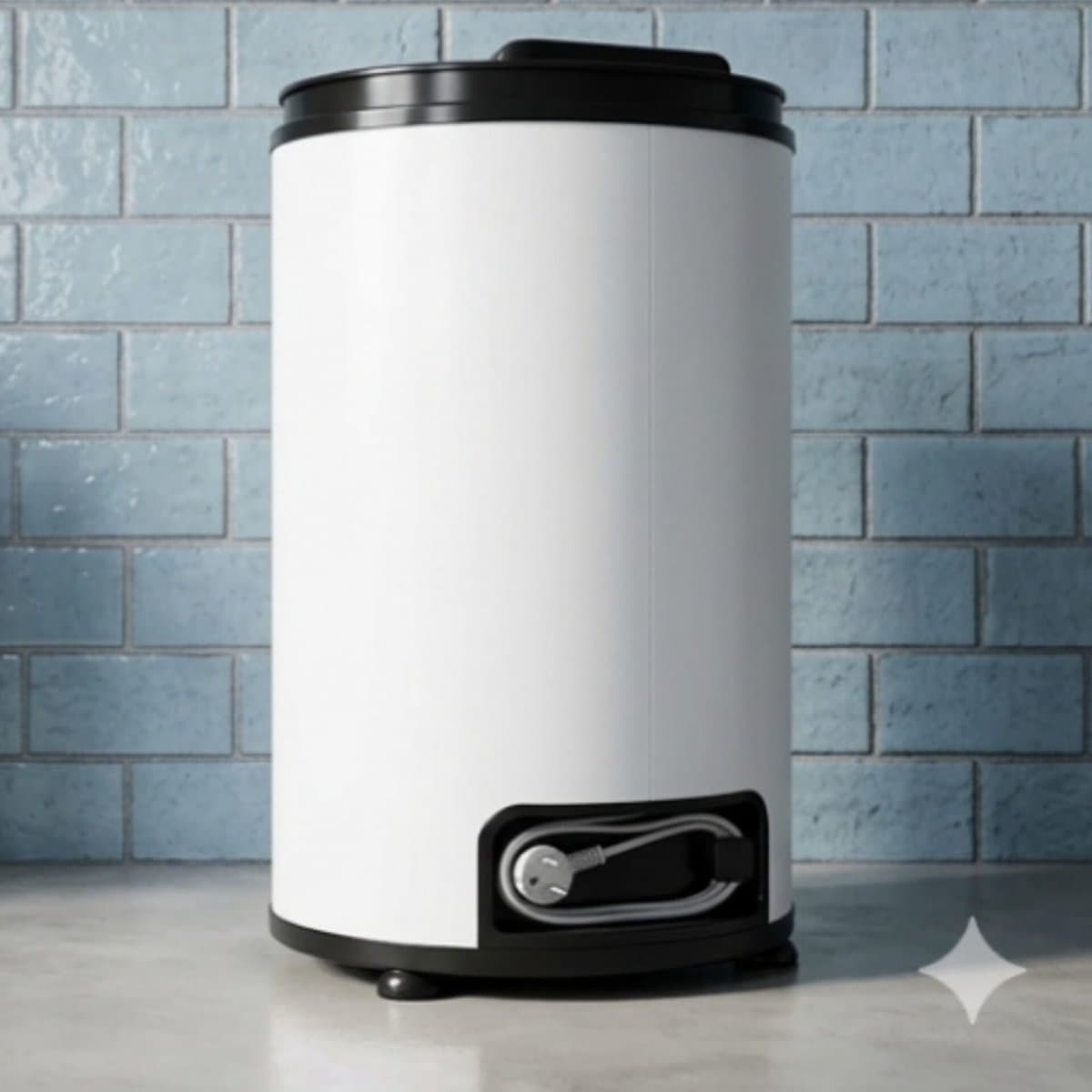 Melchioni Family Tornado Inox Draagbare - Wit - Inox Draagbare Wasdroger 6 kg - Medahomestore — afbeelding 1