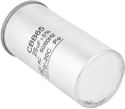 Dailygoods- Motorcondensator 25UF 450V - CBB65 Condensator - Aluminium Behuizing - Niet-polaire Elektrolytische Condensator - Ideaal voor Airconditioning - Veilig te Gebruiken - Aandrijfcondensator — thumbnail 3