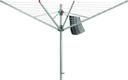 Zeer Sterke Droogmolen Buiten met 60 Meter Lijn en Beschermhoes — thumbnail 1