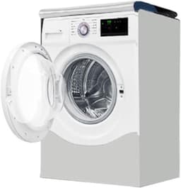 Stofdichte hoes voor voorlader wasmachine en droger - Waterdicht en zonbeschermend - Geschikt voor 6-7,5 kg capaciteit — thumbnail 5