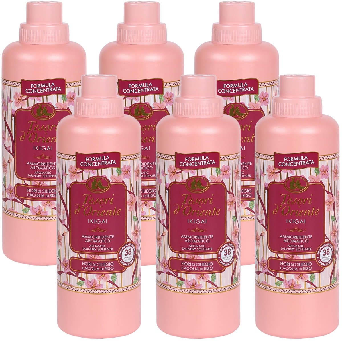 Tesori d'Oriente Ikigai Therapy geconcentreerde spoelvloeistof 6x760 ml — afbeelding 1