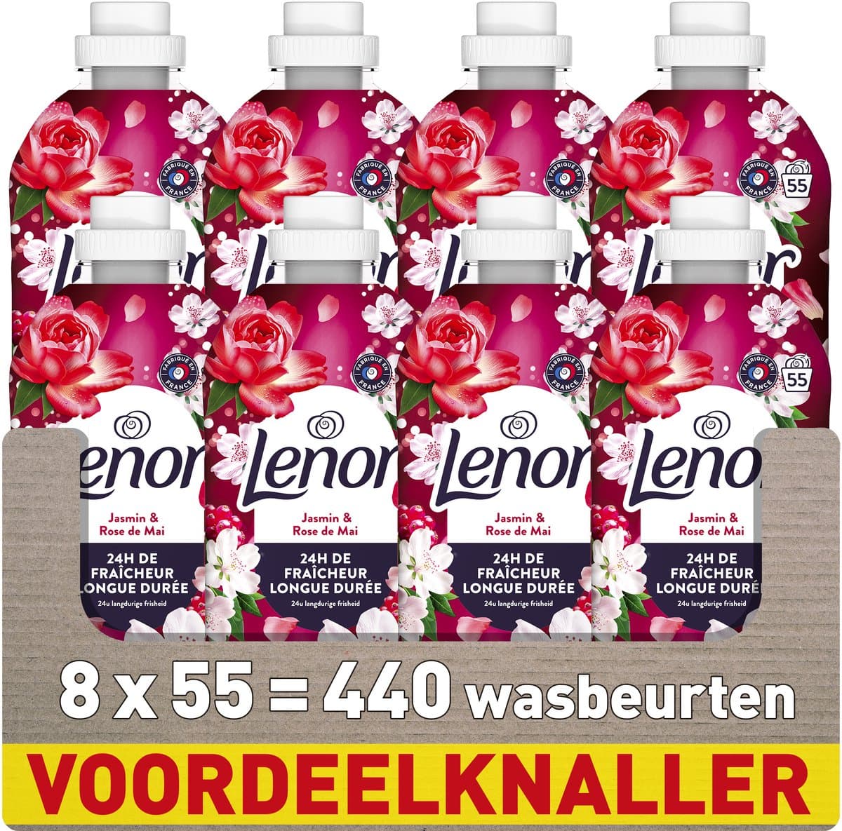 Lenor Wasverzachter - Jasmijn & Rose de Mai - 8 x 55 Wasbeurten — afbeelding 1