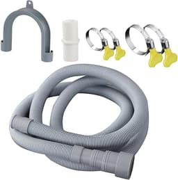 Afvoerslang Wasmachine - Slang Vaatwasser Dehumidifier - Apparaten Aansluiten - Flexibel Zwaar Ontwerp - 1 meter - Veelkleurig — thumbnail 1