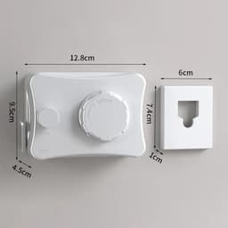 WiseGoods Premium Uittrekbare Waslijn Binnen & Buiten - Droogrek - 5M RVS Draad - Muurbevestiging - Voor Balkon & Tuin - Wit — thumbnail 4