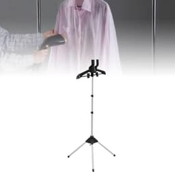 Vouwbare en hoogte verstelbare strijkstandaard voor het drogen en strijken van kleding, ideaal voor thuisgebruik en steamer accessoires — thumbnail 2