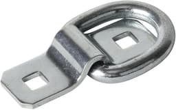 Afmeeranker D Ring - Grondhaak Verankering - Vastzetten Vracht - Heavy Duty Staal - 87.5 mm - Zilver — thumbnail 1