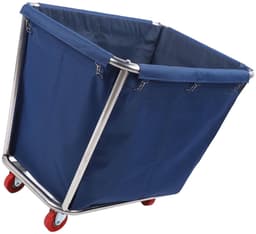 Dailygoods- Wasmand 350L Capaciteit - Wasmand met Deksel - Wassorteerder - Wasmand Curver - Wasmanden - Flexibele Wielen - Waskar — thumbnail 1