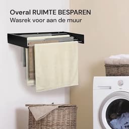 Wanddroogrek - Wasrek - Droogrek - Wand Droogrek - Wanddroogrek Inklapbaar - Was Drogen — thumbnail 5