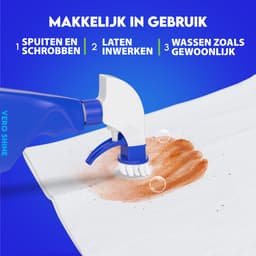 OSSENGALZEEP ONTVLEKKER Vero Shine – Bewezen formule met hoge concentratie ossengal – Tegen de meest hardnekkige vlekken – Voor alle wasbare textielsoorten – Unieke borstelkop voor doelgerichte behandeling – Veilig voor kleuren. — thumbnail 4