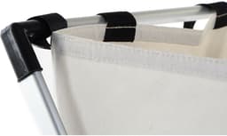 Benson Wasmand Profi - 1x opvang waszak - 60 Liter compartiment - Light - 39 x 38 x 60 cm - aluminium frame — thumbnail 2