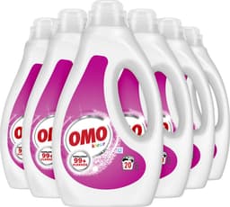 Omo Kleur Vloeibaar Wasmiddel - 6 x 20 wasbeurten - Voordeelverpakking — thumbnail 2
