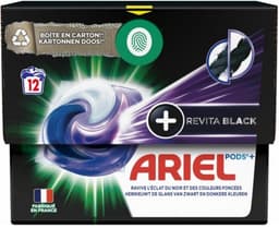 Ariel Revita Black - Wasmiddelcapsules - Pods + - Donkere Was - 12 Wasbeurten - Bulkverpakking - 3 stuks — thumbnail 2