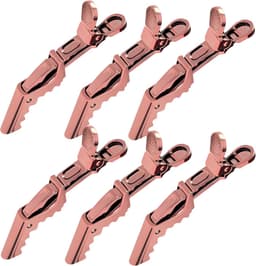 6 Professionele Haarklemmen Set - Antislip Verdeelclips voor Kappers en Thuisgebruik (Uniseks) — thumbnail 1