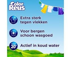 Witte Reus - Vloeibaar Wasmiddel Color Reus 100 wasbeurten - 2 x 4,5 liter - Voordeelverpakking