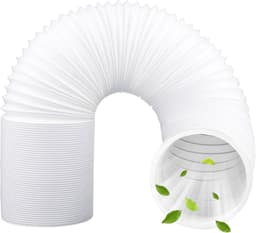 Flexibele Afvoerslang PVC Afzuigslang voor Airco en Droger - 15 cm x 200 cm — thumbnail 1