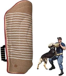 Hondentraining Bijtmouw Voor Puppy's Apparatuur Voor Bijtremming Oefening Binnen en Buiten Geschikt Voor Tuin Thuis Reizen Camping Achtertuin Stevige Mouw — thumbnail 1