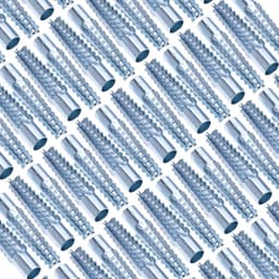 Universele Ankers - Metaal Pluggen - Vastzetten Materialen - Zink Gecoat - 6x32mm - Zilver — thumbnail 2