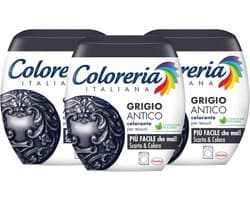 Textielverf Set - Kleding Verf - Kleding Vernieuwen - Wasbaar in Machine - 3 x 350g - Antiek Grijs — afbeelding 1