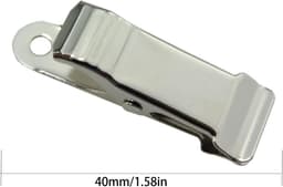 30x Miniatuur Krokodillenklemmen - Metalen Veerclips voor Foto's, Gordijnen en Knutselwerk — thumbnail 5