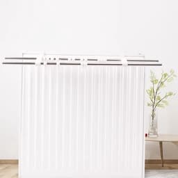 Radiator Droogrek - Kledinghanger - Ruimtebesparend - Eenvoudige Installatie - 40 cm Lengte - Zilver Wit — thumbnail 2