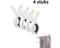 4-pack - Lakenknijpers - Geschikt voor Home Quilt Clips - Vaste winddichte - Groot blauw