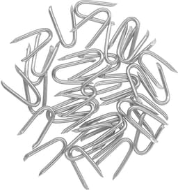 Allecto plus - Verzinkte U-type stalen krampen voor bevestiging gaasdraad en hekken - 140 stuks — thumbnail 1