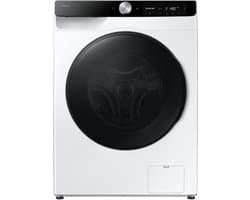 Samsung WD90DG6G94BKU4, Voorlader, Vrijstaand, Wit, Links, Zwart, Draaiknop, Touch — afbeelding 1