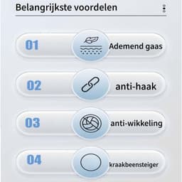 3-delige waszak voor bh's - Voor wasmachines - Voorkoming van bh-vervorming - Waszak voor ondergoed - Bh-verzorging - Wit — thumbnail 4