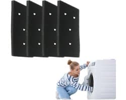 4-delig - Geschikt voor Whirlpool Foam Sponge Filter 481010716911 - Droger HX HMMR10440 - Drogerfilter - 230*115mm - Sponsfiltermat 4 Gaten - Drogerfilter