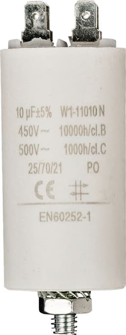 Fixapart W1-11010N Condensator 10.0 uf / 450 V + Aarde — thumbnail 2
