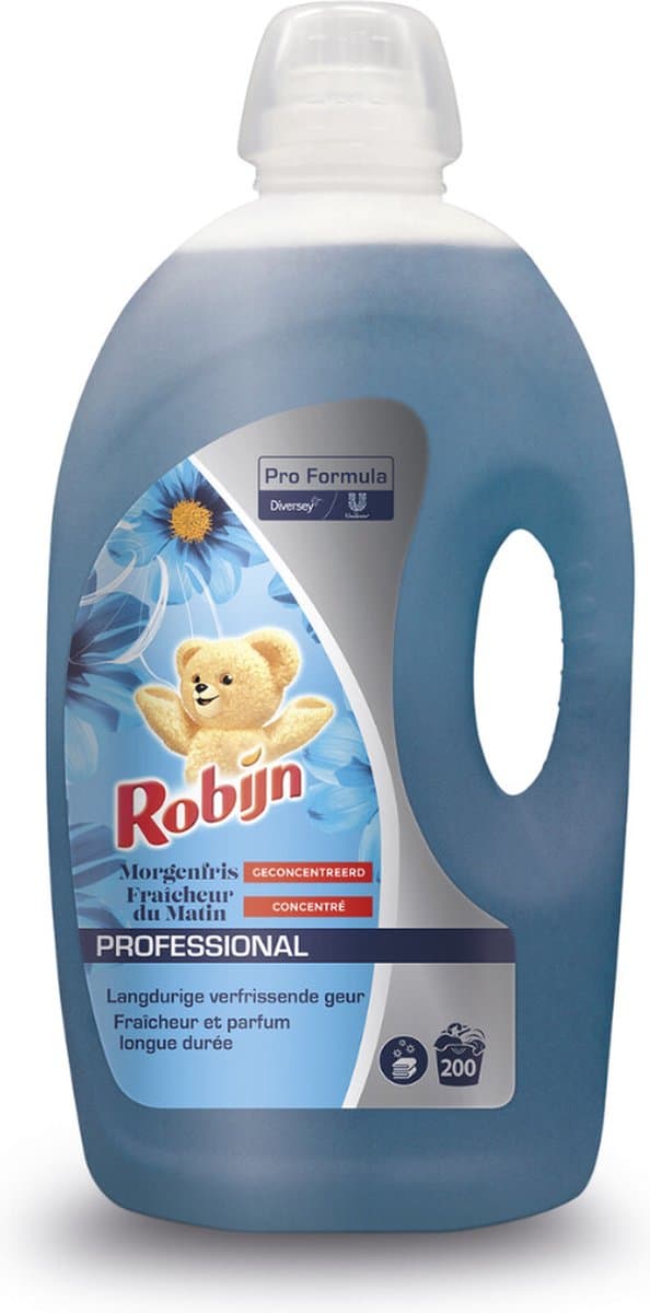Robijn Professional Wasverzachter Morgenfris - 200 Wasbeurten Pro Formula - 5 liter — afbeelding 1