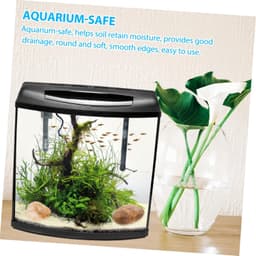 1set Natuurlijke Gepolijste Kiezels Voor Planten Aquaria Decoratieve Steentjes Voor Bloempotten Tuinen Waterpartijen — thumbnail 3