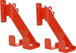 2-set Kettingzaaghanger Wandmontage, Verstelbare Hoek Heavy Duty 3-in-1 Kettingzaaghouder, Opbergrek met Twee Gaten Geschikt voor Garageorganisatie Efficiënte Opslag — thumbnail 1