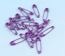 Wasknijpers, veiligheidsspelden, 20 stuks 19 mm meerkleurige broche veiligheidsspelden DIY koperen pinnen for kledingstuk Mini charmante veiligheidsspelden naaigereedschap accessoire (Color : Baby Bl — thumbnail 4