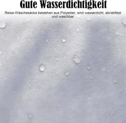 Waterdichte waszak met rits voor vuile was, ideaal voor badkamer, fitness en kamperen, wasbaar en praktisch — thumbnail 2
