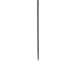 VEVOR Wapeningsstaven, 609,6 mm / 24 inch, Zware Uitvoering, 0,47 inch Diameter, Rechte Gegalvaniseerde Stalen Grondankers met Beitelpunt en Roestwerende Coating, voor Tuinondersteuning, Schuttingen, Kampeertenten (20 stuks) — thumbnail 3