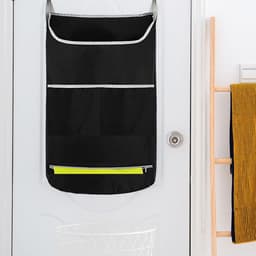 Vouwbare waszak voor vuile kleding, inclusief 2 haken en zuignappen, ideaal voor reizen en wasmachinegebruik — thumbnail 4
