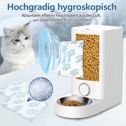 10 stuks droogmiddel voor Petkit 5L kattenvoerautomaten, droogmiddel vervanging voor katten- en hondenvoerautomaat, voedsel, ruilhandel — thumbnail 2