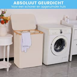 Tremeo Wassorteerder - Wasmand - 160 Liter - Crèmewit — thumbnail 5