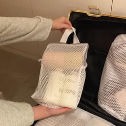 Set van 2 Wasnetten met Ritssluiting voor Fijne Was - Duurzaam en Herbruikbaar — thumbnail 2