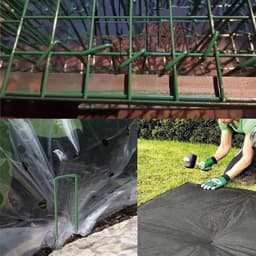Grondanker - Groen - 15 cm - Verzinkt Stalen Tuinharingen - 20 Stuks Voor Tuin & Camping — thumbnail 5
