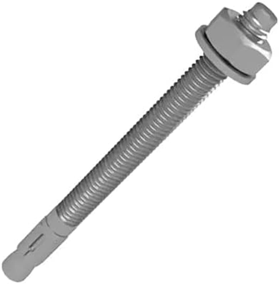 Verankeringspluggen - Zware last ankers - Stevige bevestiging - Roestvrij staal clip - 12 x 240 mm - Zilverkleurig — afbeelding 1