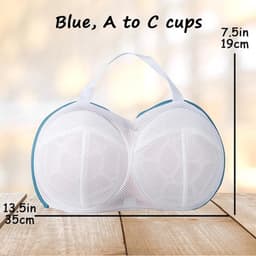 3x Bh Waszakken - Bh Wasnetje Voor Wasgoed - Anti-Vervorming - Waszakje Lingerie - Premium Lingerie Waszakje - 19x35cm - Met Rits - Waszak Bh - Delicaat Wasgoed - Waszak - Wasgoed - Waszakje Waszak - Wasnet - Wasmachine - Geschikt Voor A-C-cup — thumbnail 5