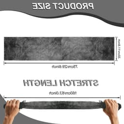 Langwerpige Bad Spons met Knopen, Afrikaanse Wasnet, Exfoliërende Douche Spons, Rug Scrubber, Huidverzachter, Rekbaar tot 160 cm, Ideaal voor Diepe Reiniging en Massage — thumbnail 5