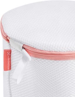 Set van 4 beha's, wasnetten voor wasmachine, waszak met ritssluiting, zacht gevoerd met roze naad, waszak voor sokken, beha's, ondergoed en lingerie — thumbnail 5