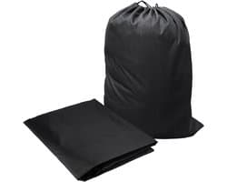 2 Stuks 60 x 90 cm Waszakken met Trekkoord, Ruime Waterdichte Waszak voor Kamperen en Thuisgebruik, Ideaal voor Reis en Organisatie van Vuile Kleding