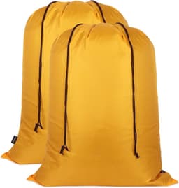 Waszakken 2-pack, 68 x 90 cm, tweewegs trekkoord, scheurvaste, draagbare waszakken met grote capaciteit voor studenten, appartementen, reizen, vakanties, universiteit — thumbnail 2