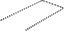 Grondankers Staal - Bevestigingsharingen Tuin - Worteldoek Bevestigen - U-vormige Stevige Haringen - 75 x 15 cm 100 stuks - Zilver — thumbnail 3