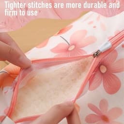 Set van 4 wasnetten met rits, herbruikbare waszakken voor delicate kleding, ideaal voor blouses, sokken en jassen in verschillende maten — thumbnail 1